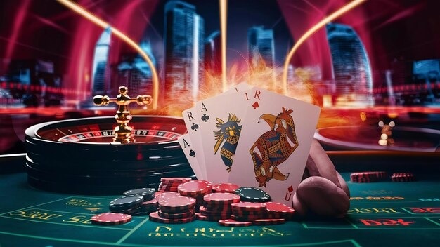 Android smartphone screen showing tunai app with live-dealer blackjack table and account menu